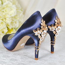 Load image into Gallery viewer, Satin Round Toe with 'Cherry Blossom' | Other Colours