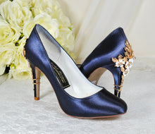 Load image into Gallery viewer, Satin Round Toe with 'Cherry Blossom' | Other Colours