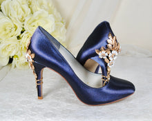 Load image into Gallery viewer, Satin Round Toe with 'Cherry Blossom' | Other Colours