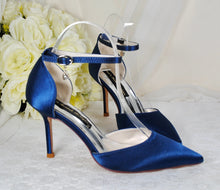 Load image into Gallery viewer, Satin Wedding Sandals | Custom Colours