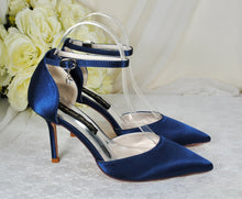 Load image into Gallery viewer, Satin Wedding Sandals | Custom Colours