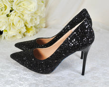 Load image into Gallery viewer, Rock Glitter Shoes | 9.5cm or 7cm Heel
