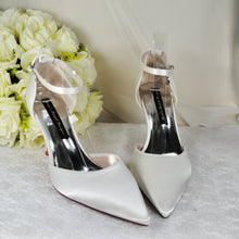 Load image into Gallery viewer, Satin Bridal Sandals | Custom Colours