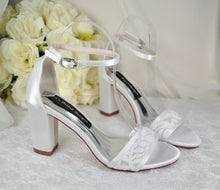 Load image into Gallery viewer, Lace Front Block Heels | Other Colours