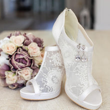 Load image into Gallery viewer, Platform Lace Booties | Other Colours