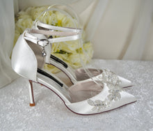 Load image into Gallery viewer, Fern | Satin | 6cm, 8cm or 10cm Heel