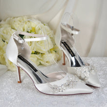 Load image into Gallery viewer, Fern | Satin | 6cm, 8cm or 10cm Heel