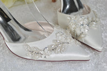 Load image into Gallery viewer, Fern | Satin | 6cm, 8cm or 10cm Heel