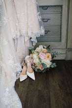 Load image into Gallery viewer, Designer Belle | Satin | 8.5cm Heel