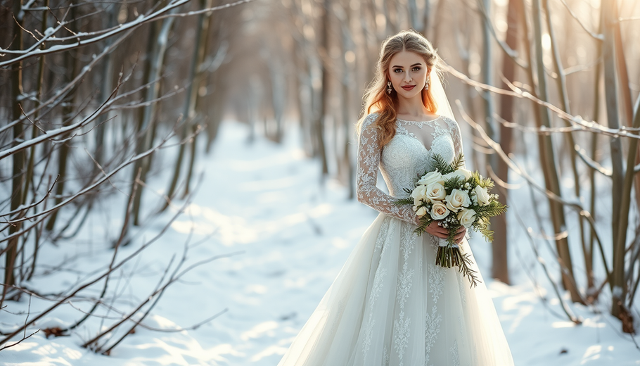 Embrace the Magic of an Out-of-Season Wedding: A Winter Wonderland