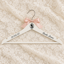 Load image into Gallery viewer, Personalised Wedding Dress Hanger – Bride &amp; Bridal Party
