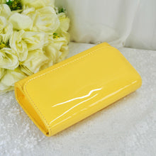 Load image into Gallery viewer, Handmade Yellow Large Fascinator Hat and Clutch Bag Set

