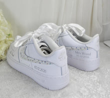 Load image into Gallery viewer, Personalised Wedding Air Force 1
