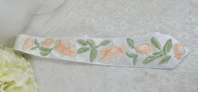 Load image into Gallery viewer, Embroidered Wildflower Mens Tie: Floral Wedding Necktie

