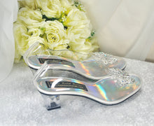 Load image into Gallery viewer, Cinderella Glass Slippers: Princess Costume Shoes
