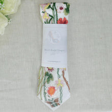 Load image into Gallery viewer, Embroidered Floral Tie: Secret Garden Wedding Necktie
