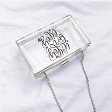 Load image into Gallery viewer, Wifey for Lifey Clutch Bag: Personalized Bridal Evening Bag
