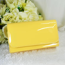 Load image into Gallery viewer, Handmade Yellow Large Fascinator Hat and Clutch Bag Set
