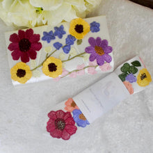 Load image into Gallery viewer, 3D Bright Floral Embroidered Headband: Flower Wedding Crown
