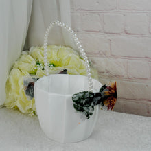 Load image into Gallery viewer, Wild Flower Flower Girl Basket
