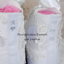 Load image into Gallery viewer, Floral Embroidered Wedding Converse
