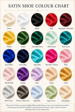 Load image into Gallery viewer, Colour Swatch Fabric Samples for Satin Shoes
