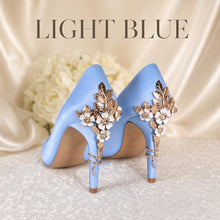 Load image into Gallery viewer, Colour Swatch Fabric Samples for Satin Shoes
