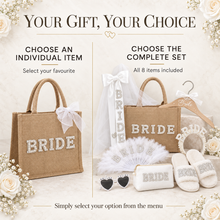 Load image into Gallery viewer, Luxury Bride-to-Be Gift Set – Personalised Bridal Shower &amp; Hen Party Accessories

