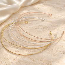 Load image into Gallery viewer, Cape to Veil Conversion Headband – Gold, Silver or Rose Gold
