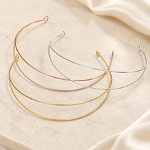Load image into Gallery viewer, Cape to Veil Conversion Headband – Gold, Silver or Rose Gold
