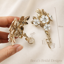 Load image into Gallery viewer, Cherry Blossom Floral Shoe Decoration | DIY
