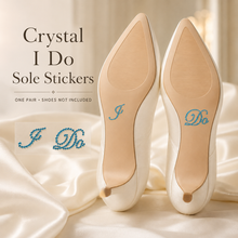 Load image into Gallery viewer, I Do ' Something Blue' Crystal Decal
