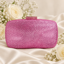 Load image into Gallery viewer, Emerald Green Crystal Clutch Bag | Luxury Evening Purse
