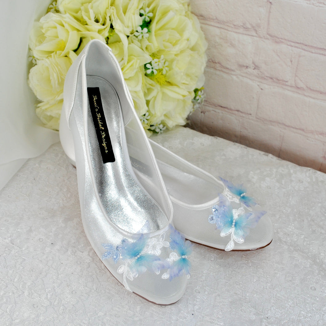 Blue Butterfly Flats