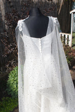 Load image into Gallery viewer, IN STOCK - Celestial Wedding Cape | Ivory, 200cm
