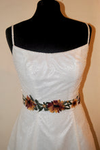 Load image into Gallery viewer, Floral Appliqué Bridal Belts - Autumn Flower
