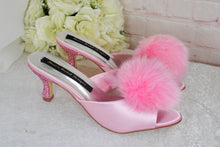 Load image into Gallery viewer, Barbie - Pink PomPom Heels
