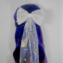 Load image into Gallery viewer, Celestial Tulle Bridal Bow
