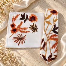 Load image into Gallery viewer, Secret Garden Embroidered Tie &amp; Pocket Square
