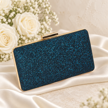 Load image into Gallery viewer, Glitter Evening Clutch Bag – Bridal &amp; Occasion Bag
