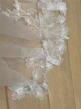 Load image into Gallery viewer, Cathedral Morning Glory' embroidered vei
