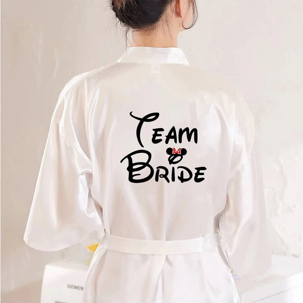 Disney Bridal / Team Bride Robe