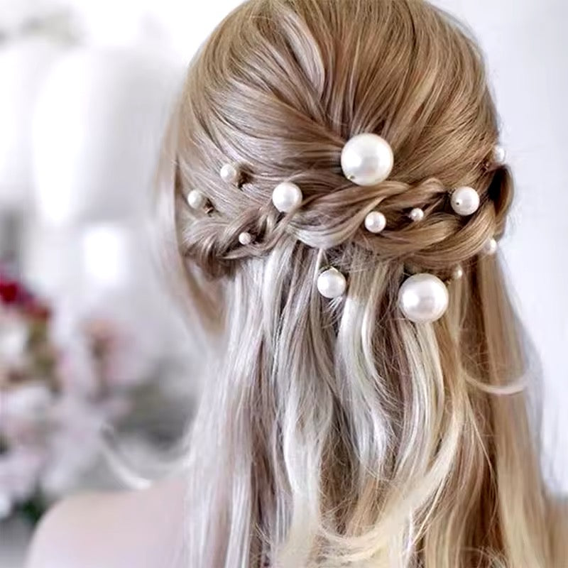 Pearl Hair Pin | Set of 18