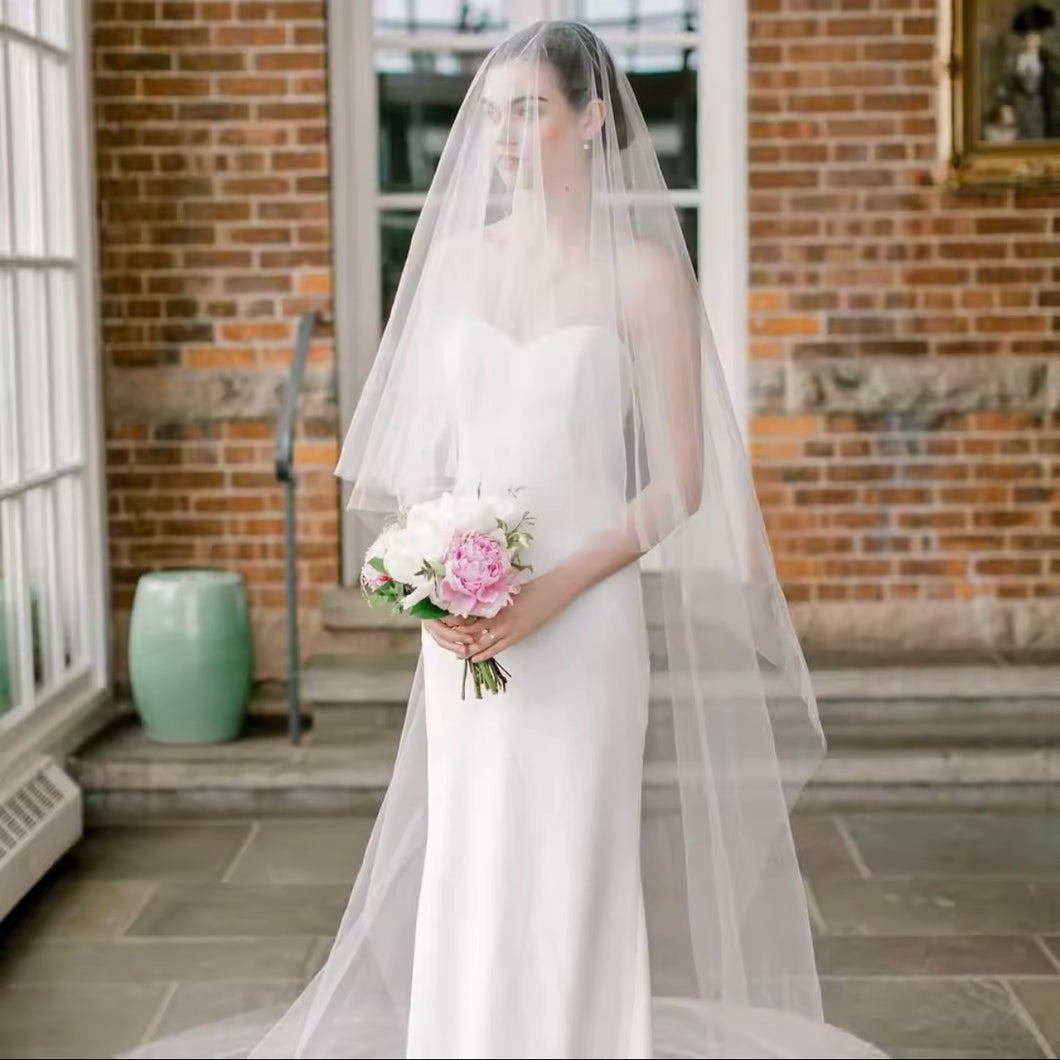 2-Tier Soft Tulle Veil