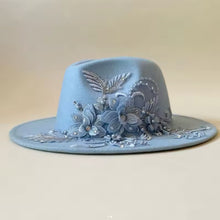 Load image into Gallery viewer, Embroidered Floral Hat
