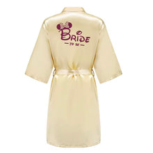 Load image into Gallery viewer, Disney Bride / Bridesmaid Robe
