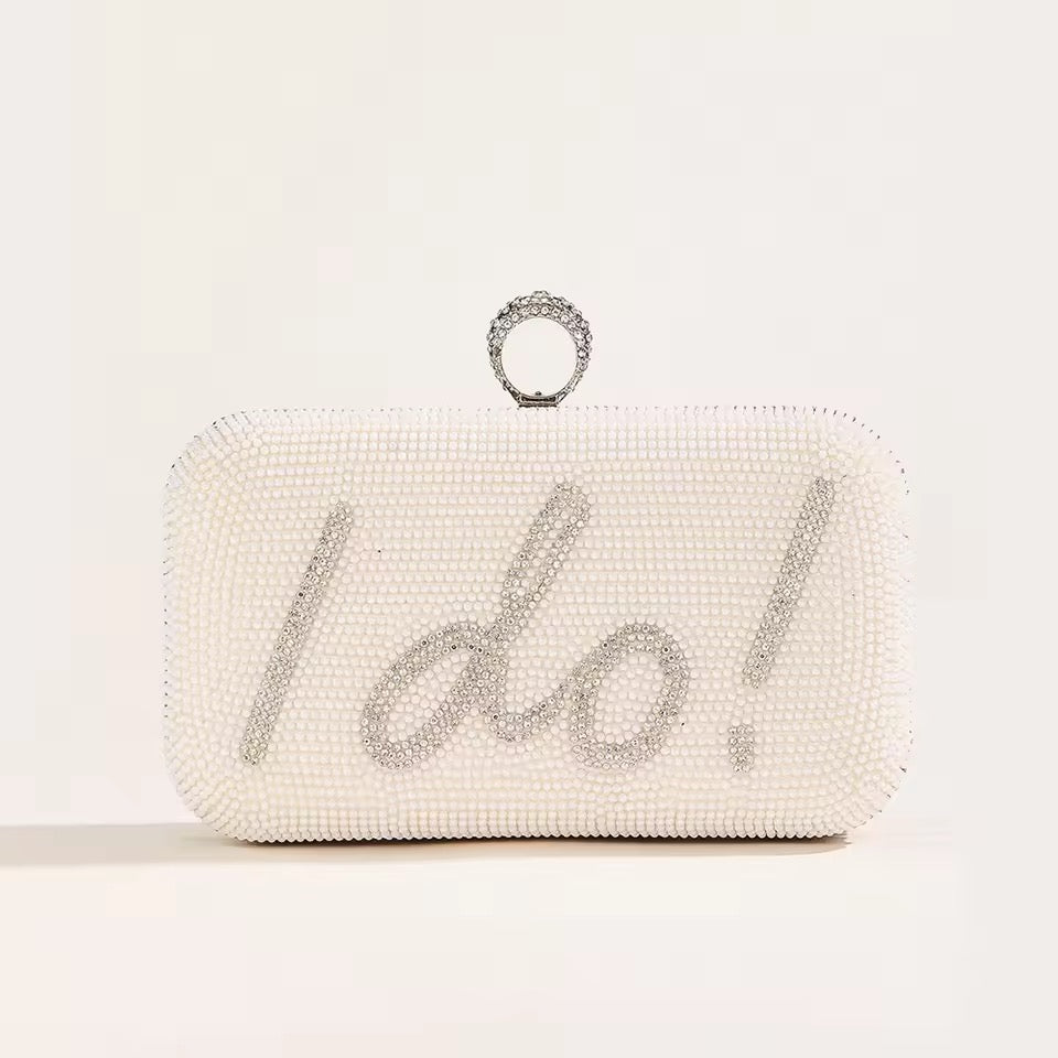 I Do Bridal Clutch Bag