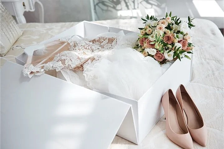 Luxury Wedding Veil Storage Box | Gift Box | Bridal Accessory Keepsake