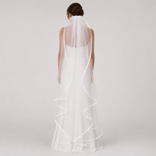 Load image into Gallery viewer, Single Tier Satin Edge Veil | 100cm - 300cm
