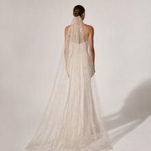 Load image into Gallery viewer, 1 Tier Glitter Bridal Veil |100cm | White, Champagne, Pink or Ivory
